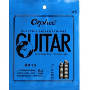 Струны для электрогитары Orphee RX-15 009-042