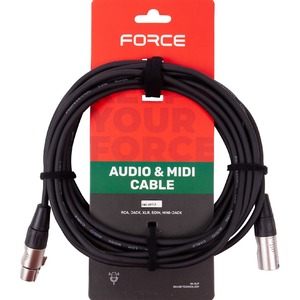 Кабель аудио 1xXLR - 1xXLR FORCE FMC-20/7,5 7.5m