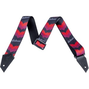 Ремень для гитары JACKSON STRAP JACKSON DBL V BLK/RED