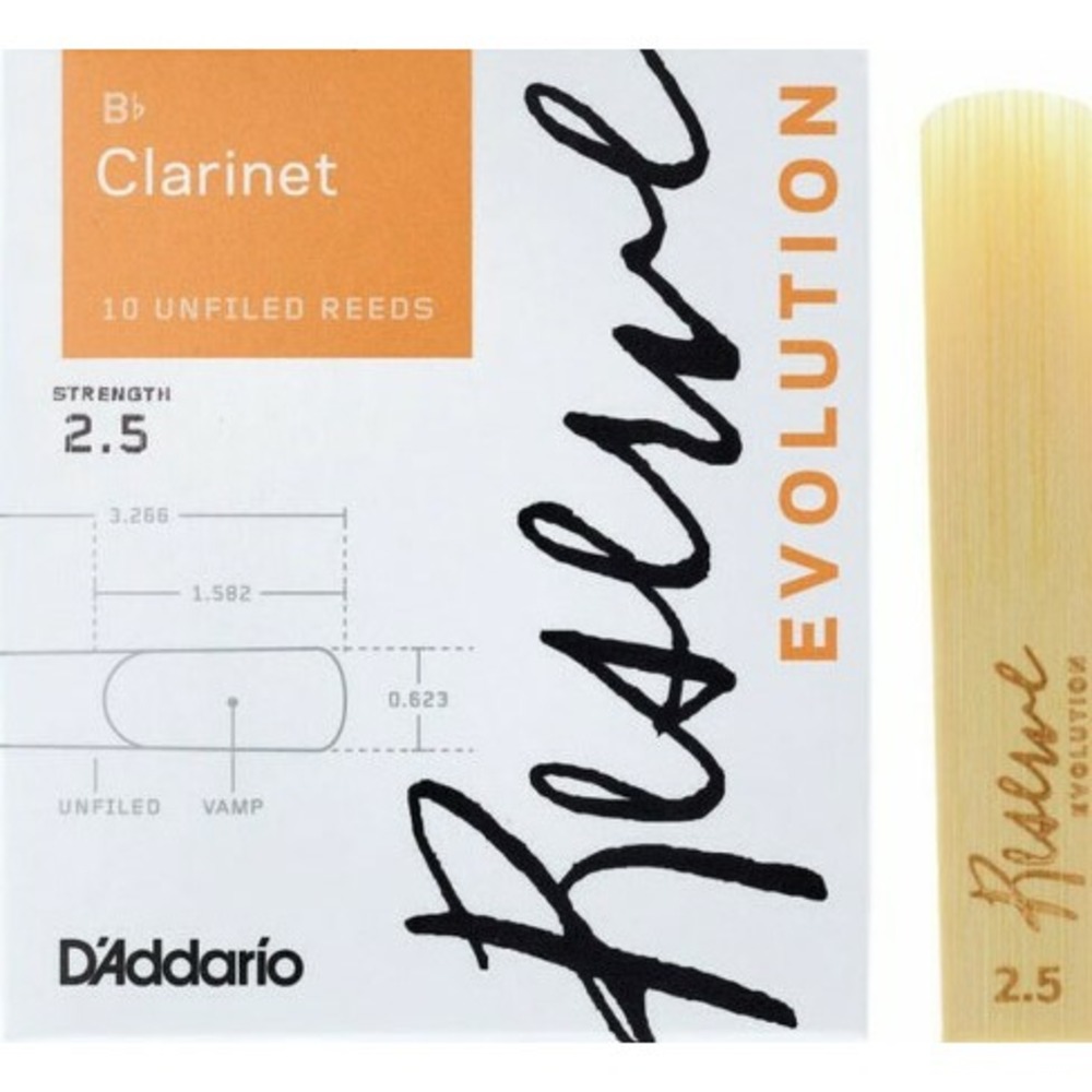 Трости для кларнета Bb Rico DCE1025