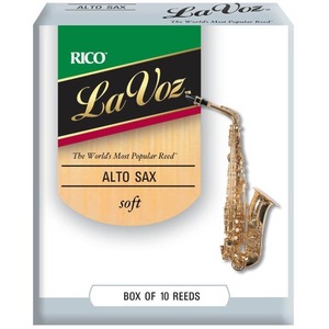 Трости для саксофона альт Rico RJC10SF La Voz