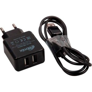 Сетевое зарядное устройство универсальное Ritmix RM-2095AC Black