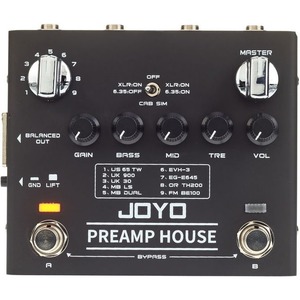 Гитарная педаль эффектов/ примочка Joyo R-15-PREAMP-HOUSE-SIM