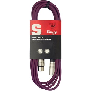 Кабель аудио 1xXLR - 1xXLR Stagg SMC3 CPP 3.0m