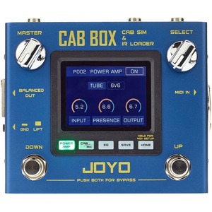 Гитарная педаль эффектов/ примочка Joyo R-08-CAB-BOX-IR-SIM