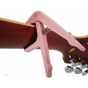 Каподастр для гитары Joyo JCP-01 pink