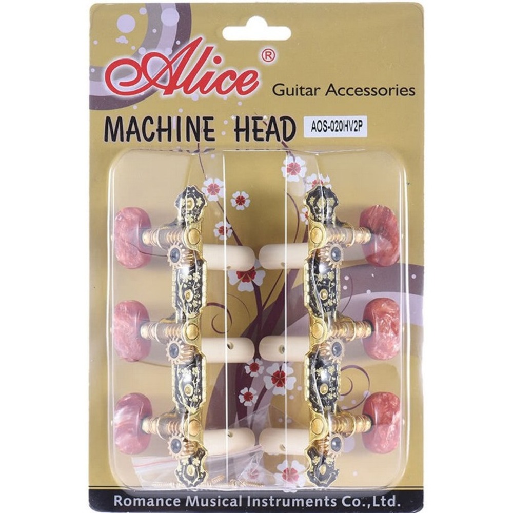 Комплект колковой механики на планке Alice AOS-020HV2P