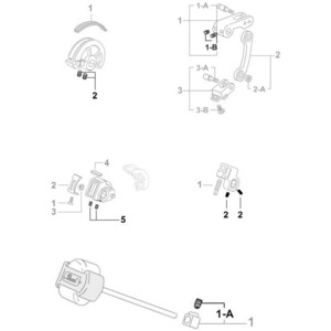 Винт для педали бас-барабана Pearl SB-66