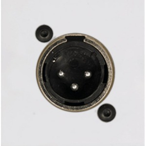 Терминал XLR (Папа) Audac CP45XLMS/W