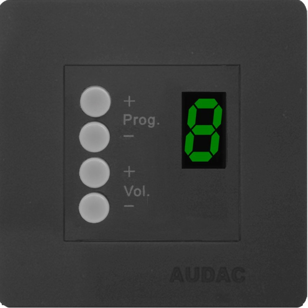 Панель управления для трансляции Audac DW3018/B