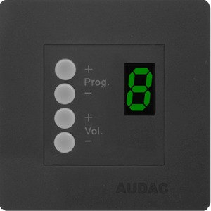 Панель управления для трансляции Audac DW3018/B