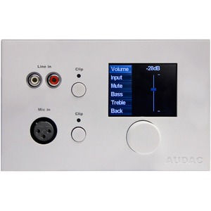 Панель управления для трансляции Audac DW5066/W