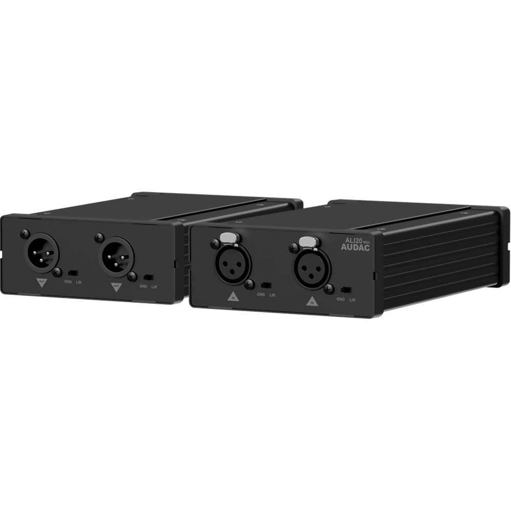 Линейный аудио изолятор Audac ALI20MK2