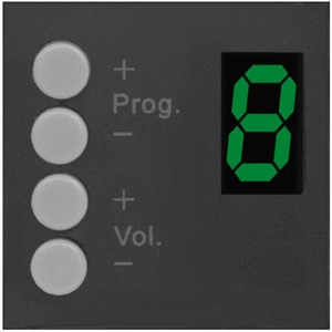 Панель управления для трансляции Audac MWX45/B