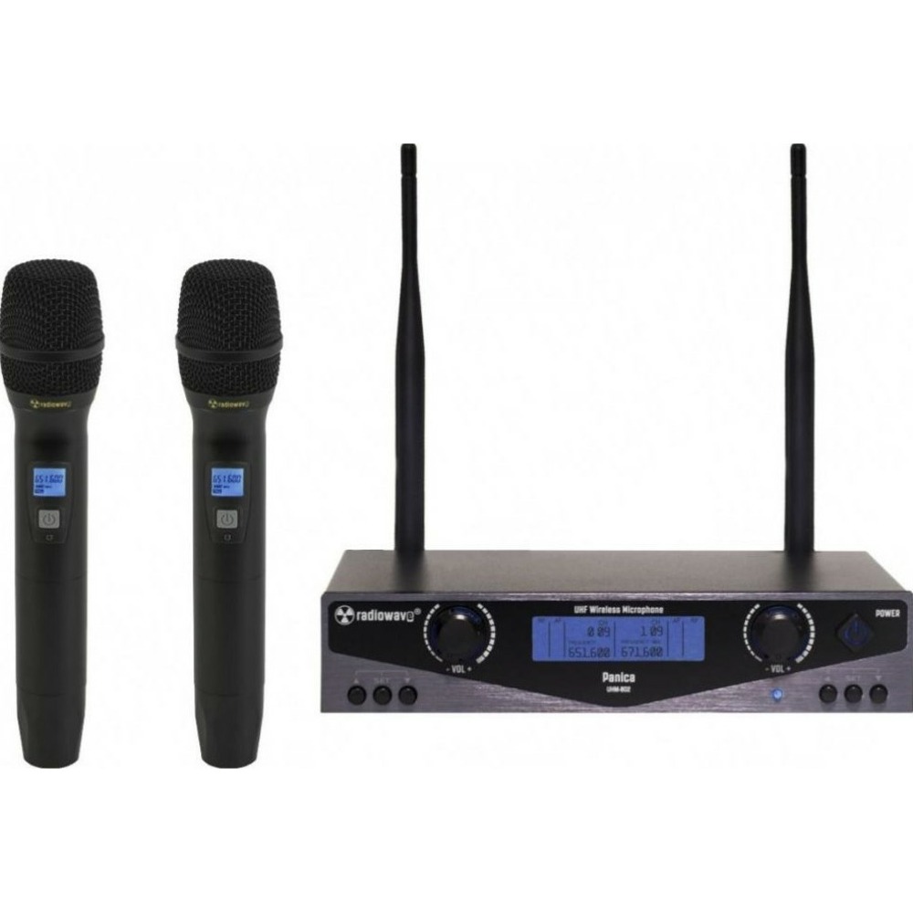 Радиосистема на два микрофона Radiowave UHM-802