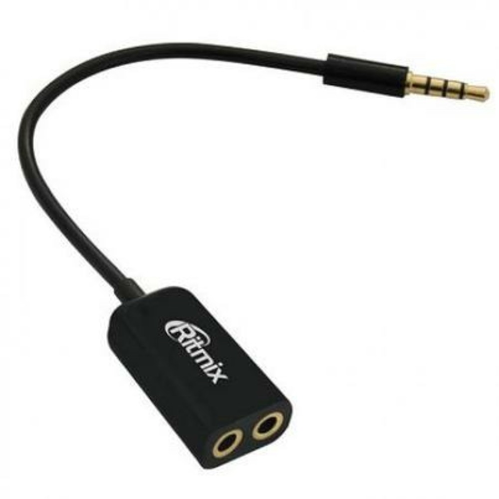Переходник Jack - Jack Ritmix RAS-150 Black