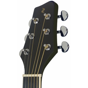 Гитара леворукая Stagg SA35 ACE-BK LH