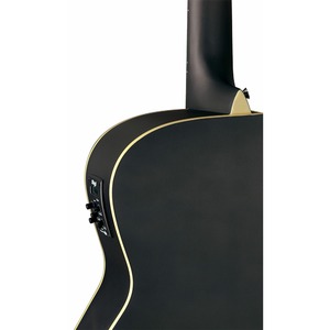 Гитара леворукая Stagg SA35 ACE-BK LH