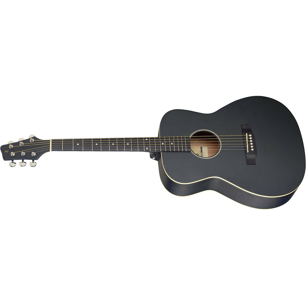 Гитара леворукая Stagg SA35 A-BK LH