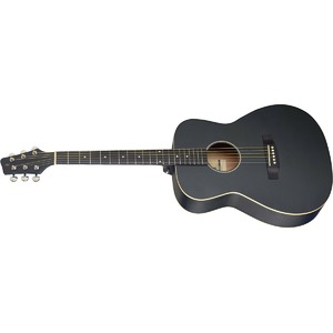 Гитара леворукая Stagg SA35 A-BK LH