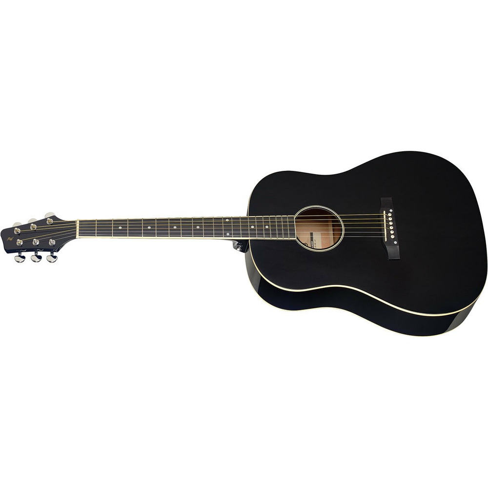 Гитара леворукая Stagg SA35 DS-BK LH
