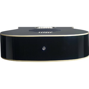 Гитара леворукая Stagg SA35 DS-BK LH