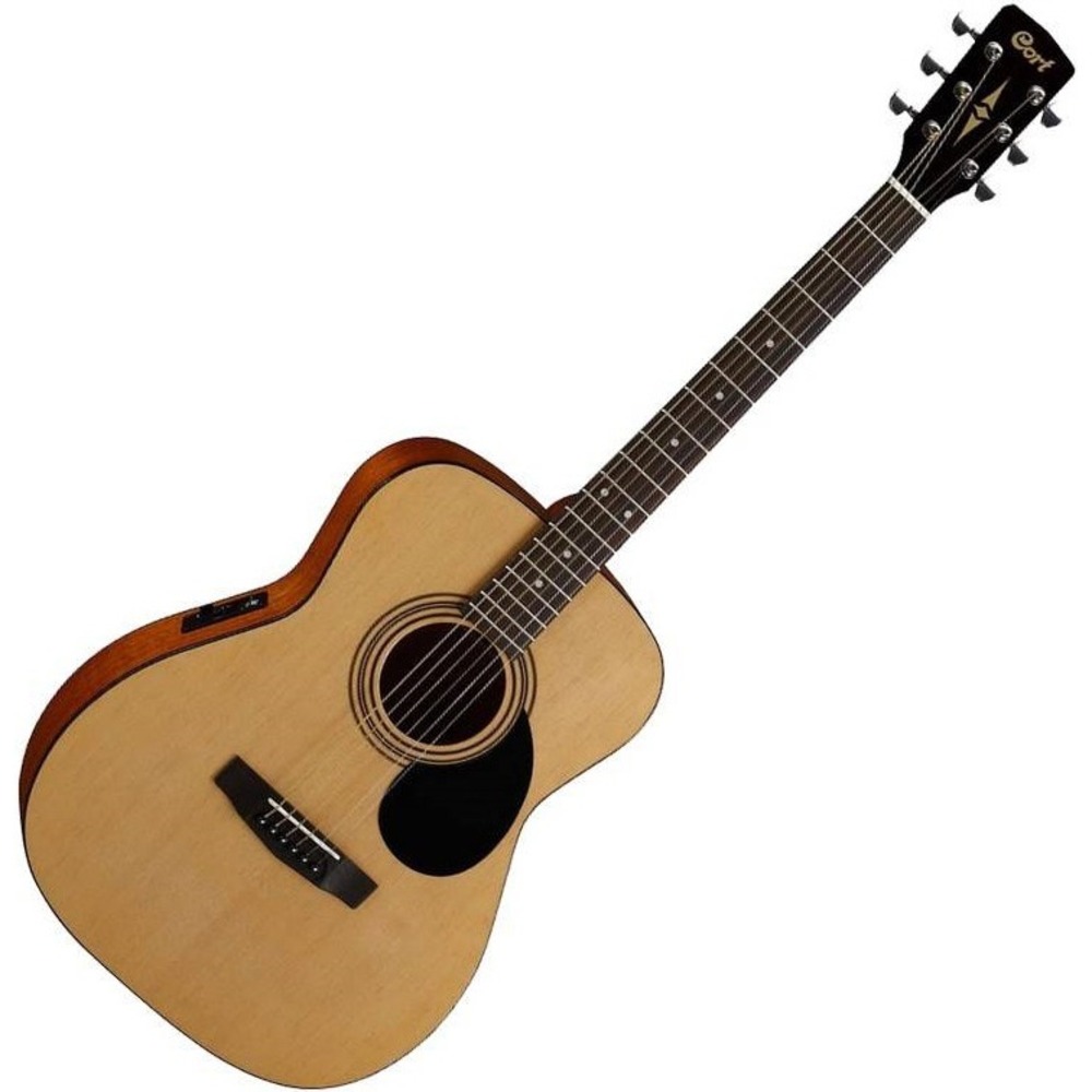 Электроакустическая гитара Cort AF510E W BAG OP