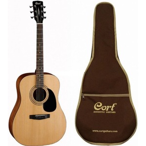 Электроакустическая гитара Cort AF510E W BAG OP