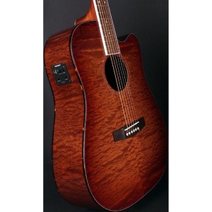 Электроакустическая гитара Cort AD890MBCF W BAG NAT