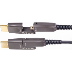 Кабель HDMI - HDMI оптоволоконные Inakustik 0092431020 Profi HDMI-Micro 2.0 Optical Fiber Cable 20.0m