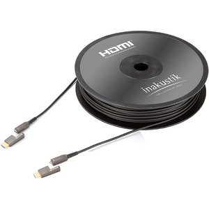 Кабель HDMI - HDMI оптоволоконные Inakustik 0092431020 Profi HDMI-Micro 2.0 Optical Fiber Cable 20.0m