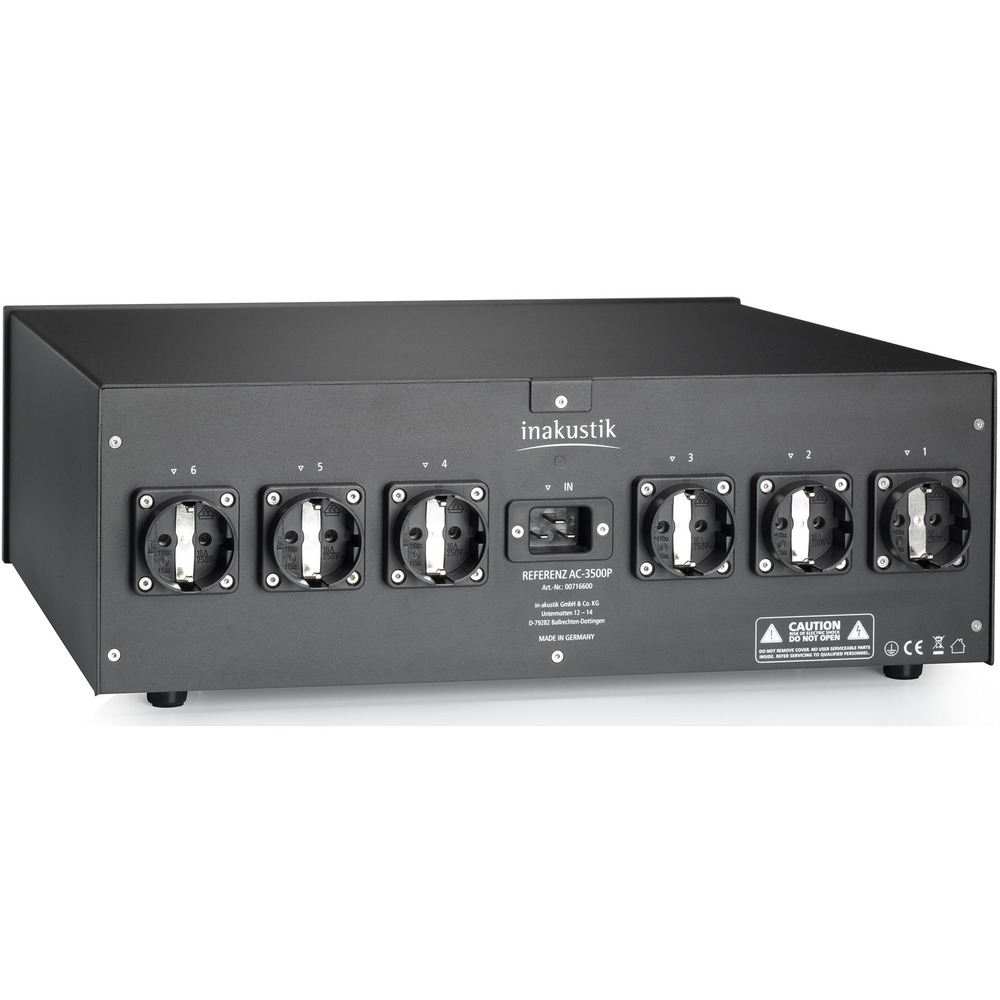 Сетевой фильтр Inakustik 007635007 Referenz Power Station AC-3500P Black
