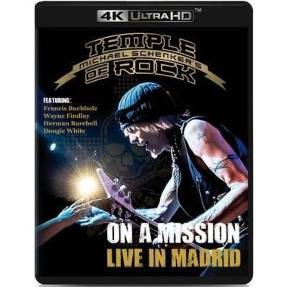 DVD Диск Inakustik 0164193 Schenker, Michael Temple Of Rock (Ultra HD Blu-ray)