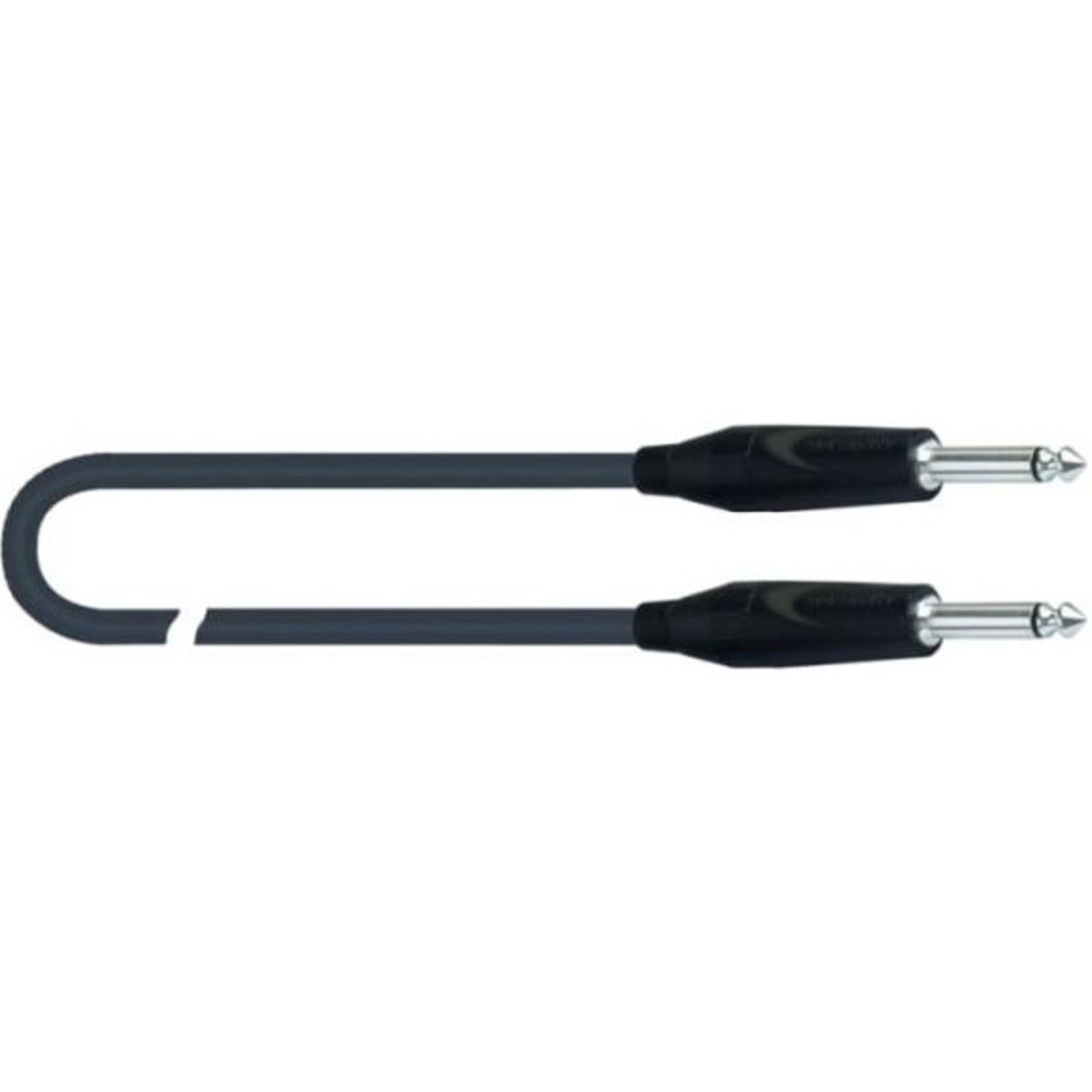 Кабель аудио 1xJack - 1xJack QUIK LOK S198-6AM BK 6.0 m