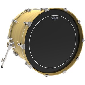 Пластик для барабана REMO ES-0616-PS EBONY 16 PINSTRIPE