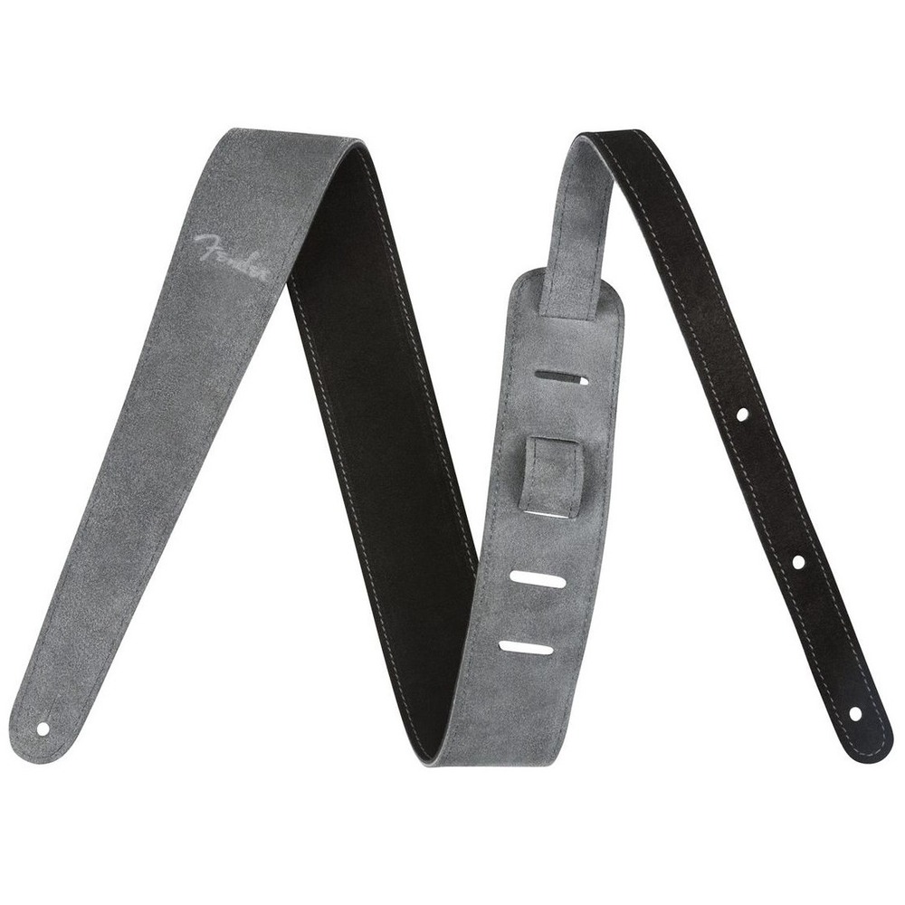 Ремень для гитары Fender 2 Suede Strap Black/Gray Reversible