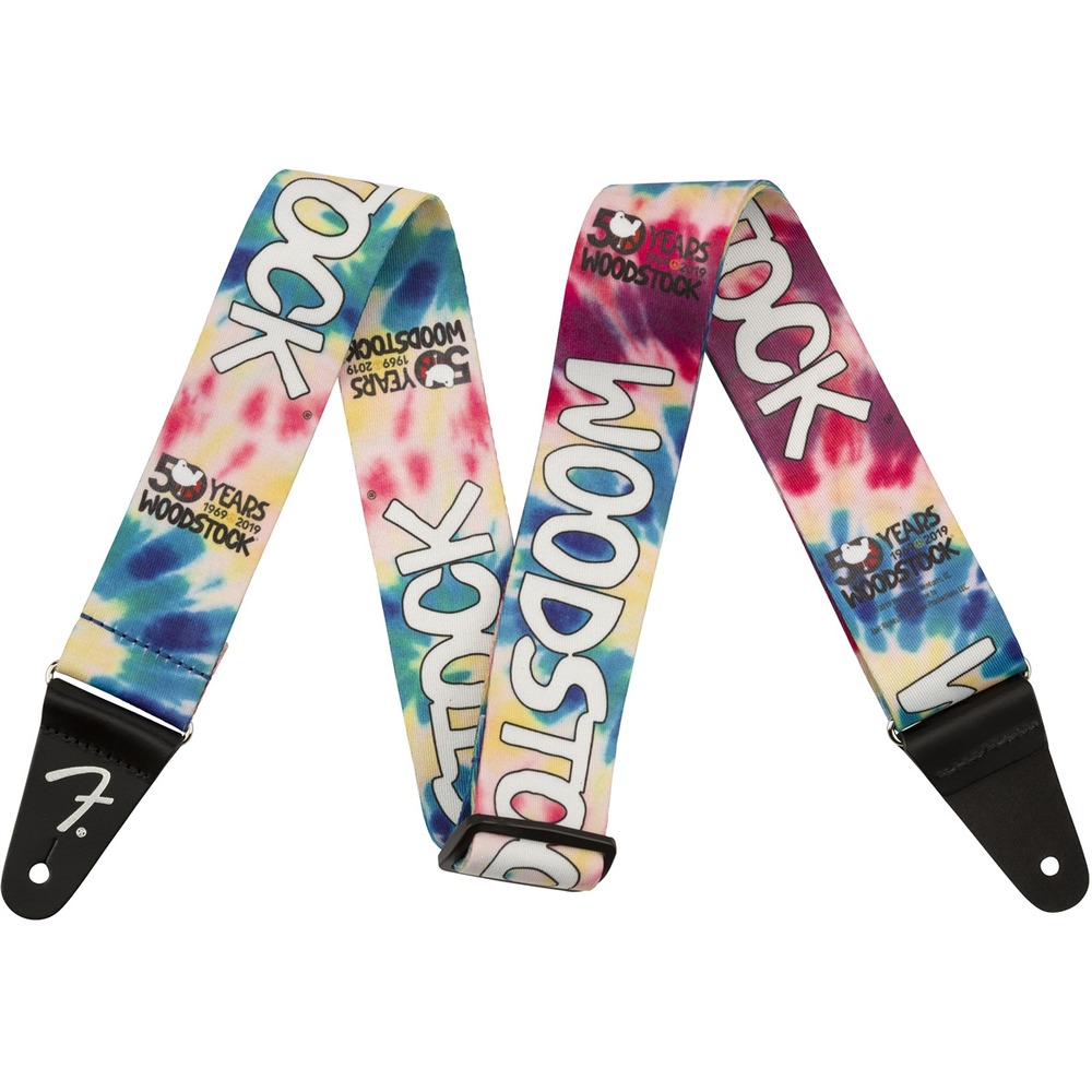 Ремень для гитары Fender 2 WOODSTOCK STRAP TIE DYE
