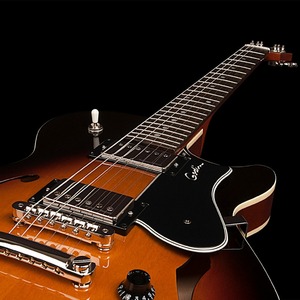 Гитара полуакустическая Godin 036622 Montreal Premiere Sunburst RN HG
