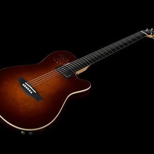 Гитара полуакустическая Godin 041602 A6 Baritone Ultra Burnt Umber