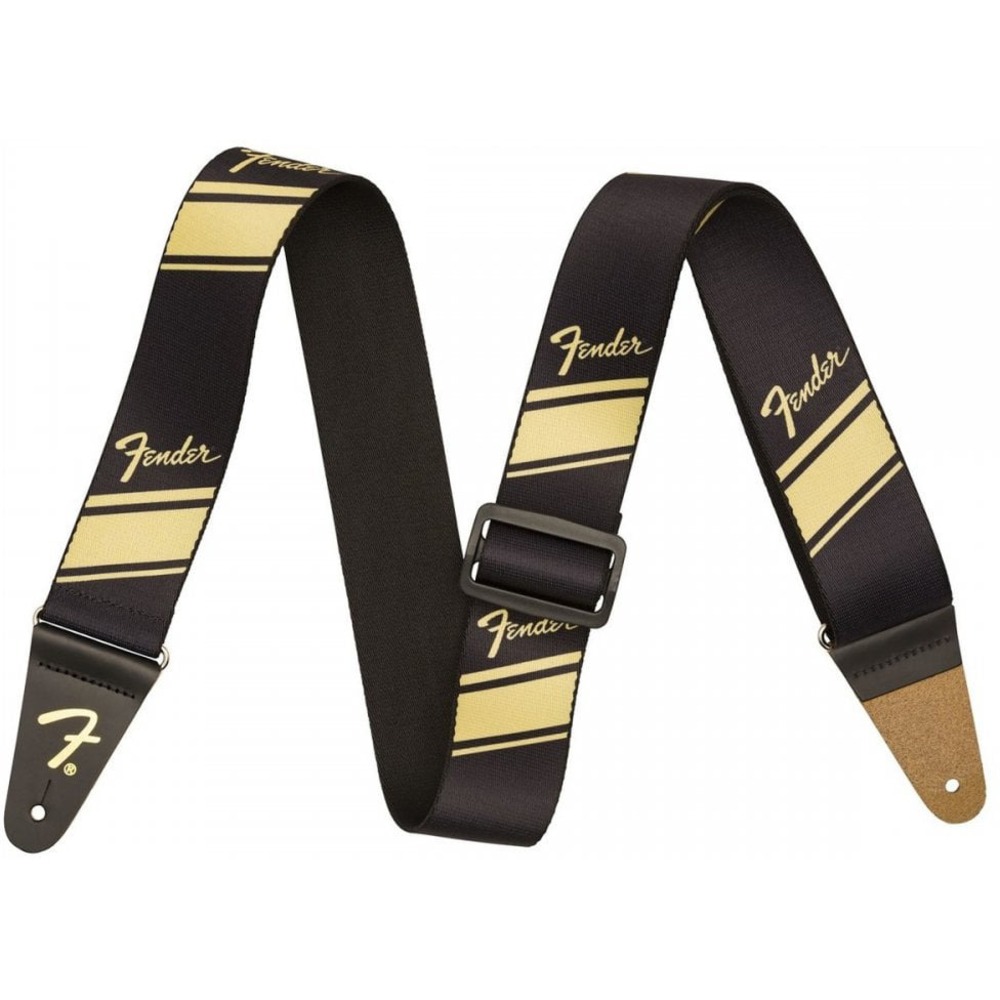 Ремень для гитары Fender 2 COMPETITION STRIPE STRAP GOLD