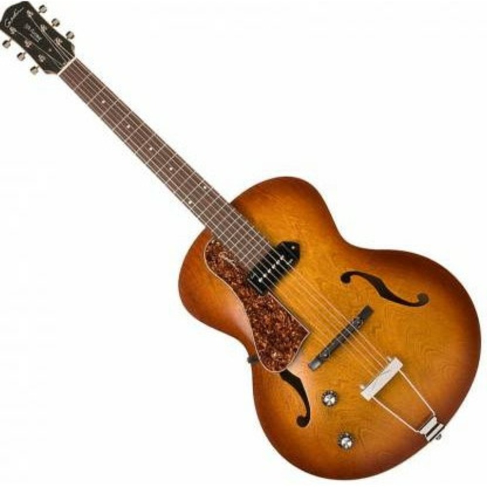 Гитара леворукая Godin 037728 5th Avenue Kingpin P90 Cognac Burst