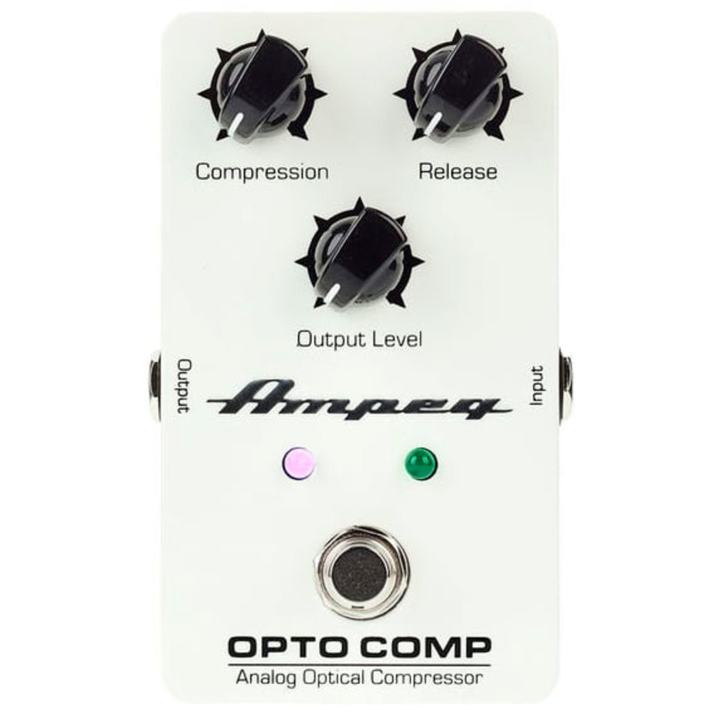 Педаль эффектов/примочка для бас гитары Ampeg OPTO COMP Bass Compressor