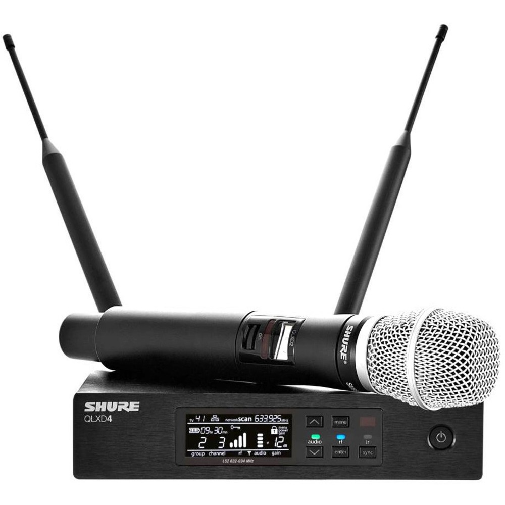 Радиосистема с ручным передатчиком Shure QLXD24E/SM86 G51