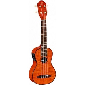 Укулеле сопрано со звукоснимателем Ortega RUE10FMH