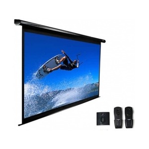Экран для дома, настенно потолочный с электроприводом Elite Screens VMAX120XWH2-E24