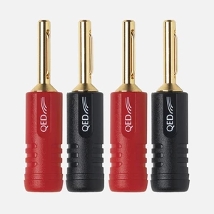 Разъем "Банана" QED (QE1880) Screwloc Plastic Banana Set-4