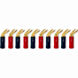 Разъем "Лопатка" QED (QE1895) Screwloc Plastic Spade Set-10