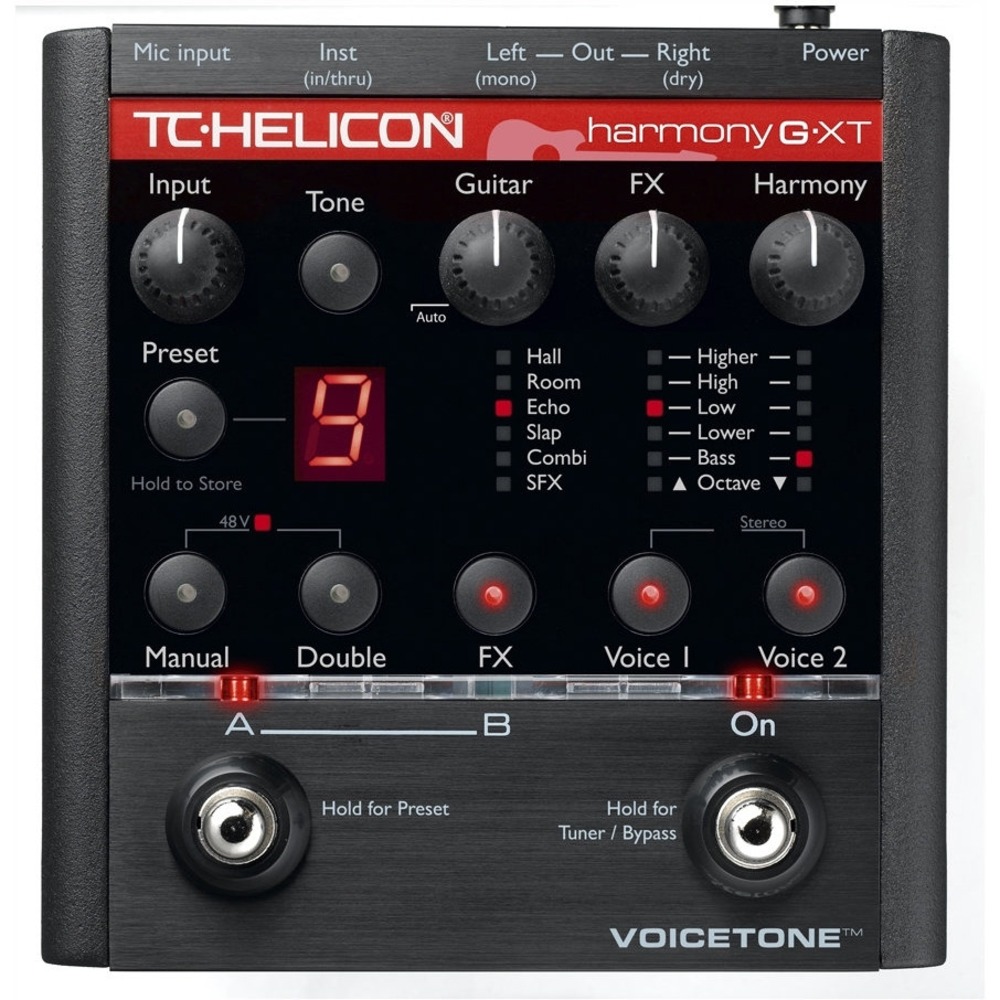 Процессор эффектов TC HELICON VoiceTone Harmony-G XT