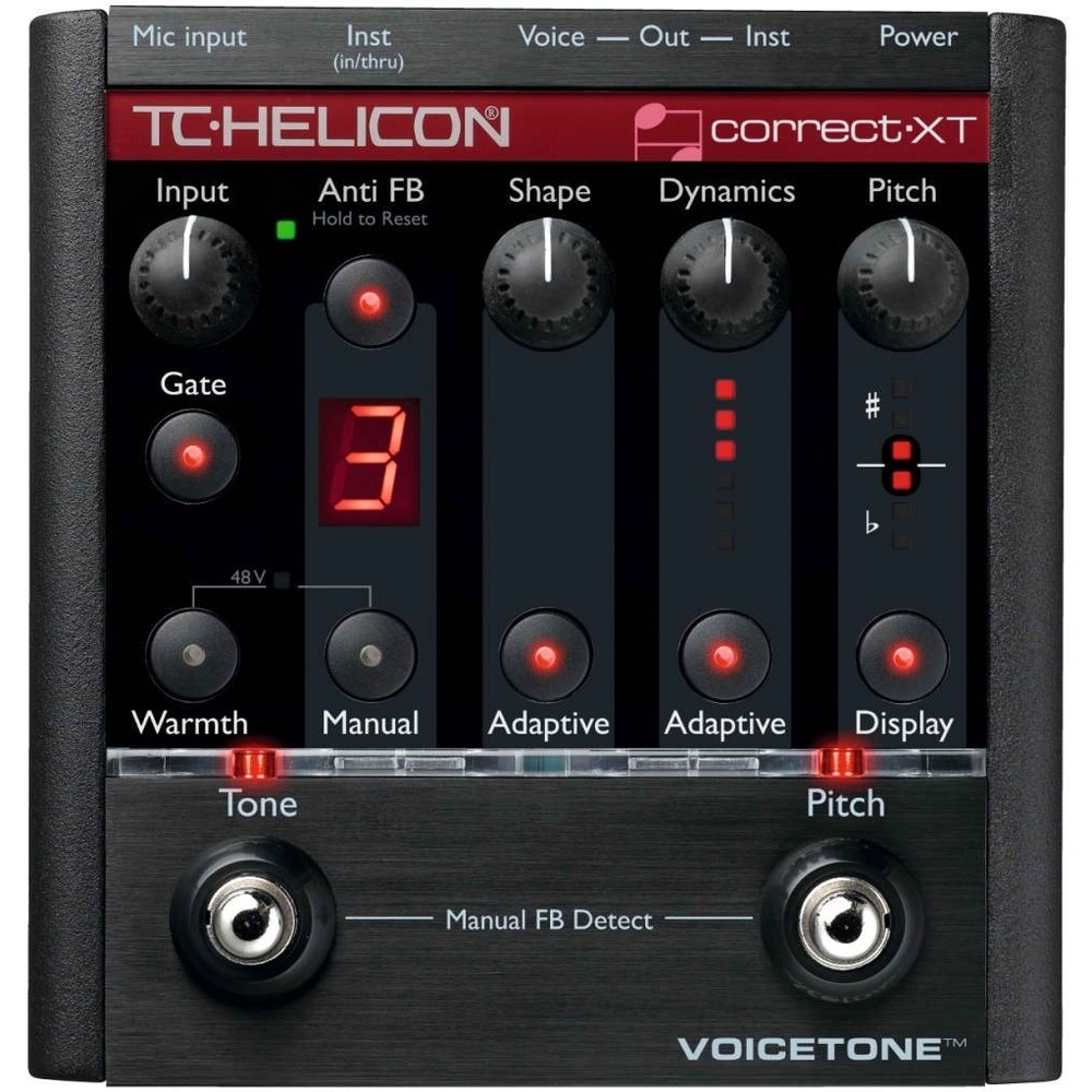 Процессор эффектов TC HELICON VoiceTone Correct XT