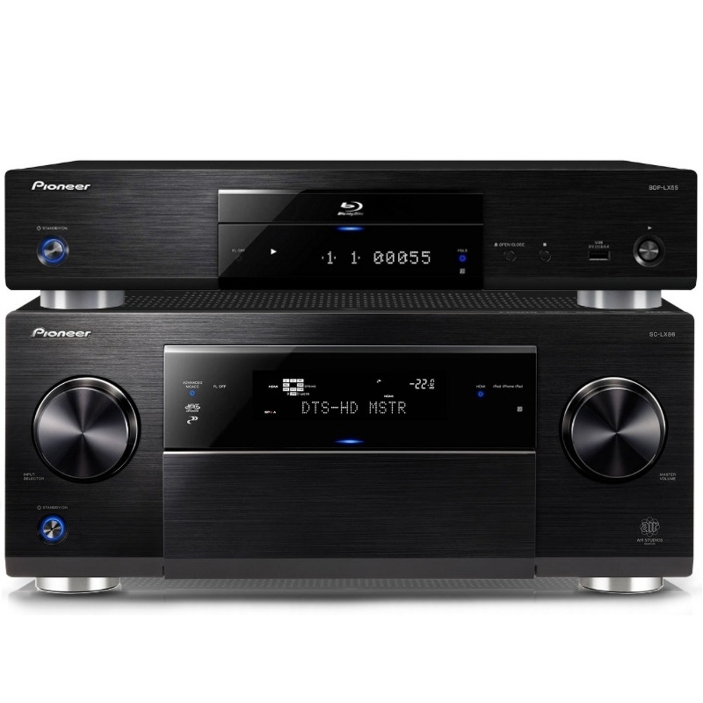 AV ресивер Pioneer SC-LX86 + BDP-LX55